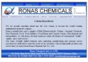 RONAS CHEMICALS IND. CO., LTD.