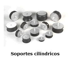 soportes de hule