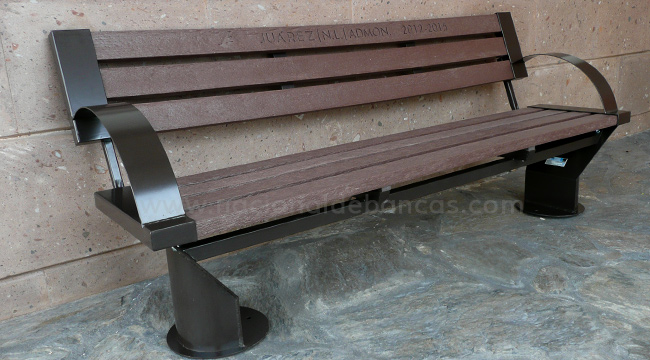 Banca de jardín B-074 Abasolo