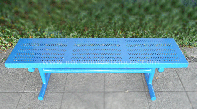 Banca de acero para jardín B-054 RP SR