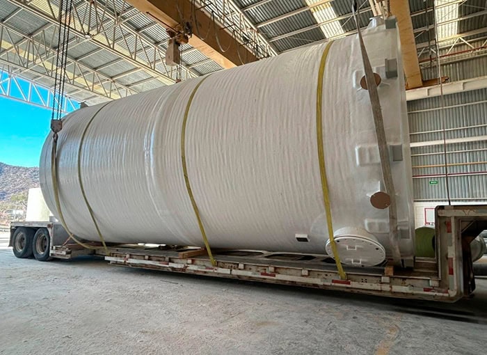 Tanques de fibra de vidrio
