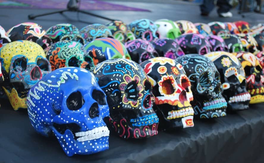 Comercio en Día de Muertos