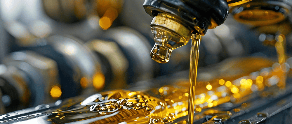 ¿Cómo influye la viscosidad del aceite lubricante en el desempeño de la maquinaria industrial?