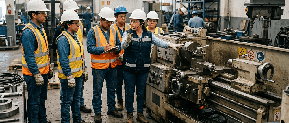 Prepara a tu equipo con capacitación de personal en seguridad industrial