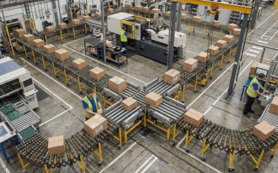 Líneas de producción que se adaptan: el valor de los transportadores tipo acordeón con ruedas