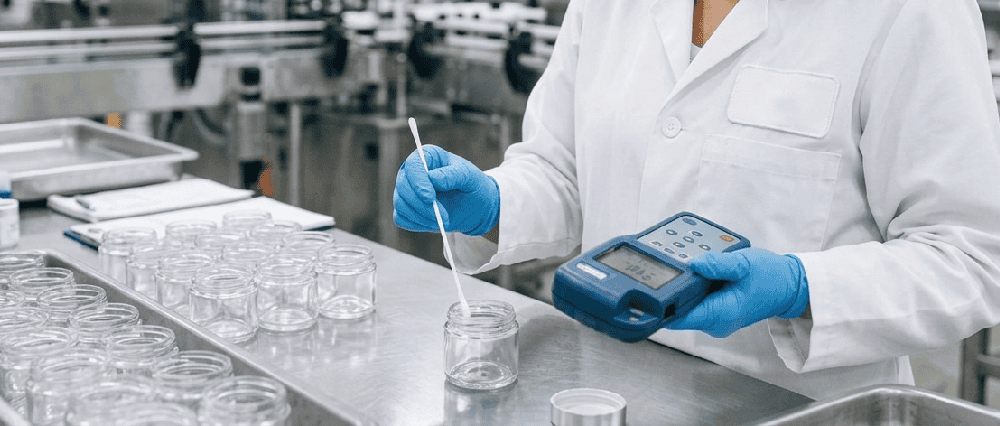 Luminómetros para verificar la limpieza en procesos industriales