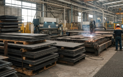 Placas de acero al carbón para diferentes necesidades industriales