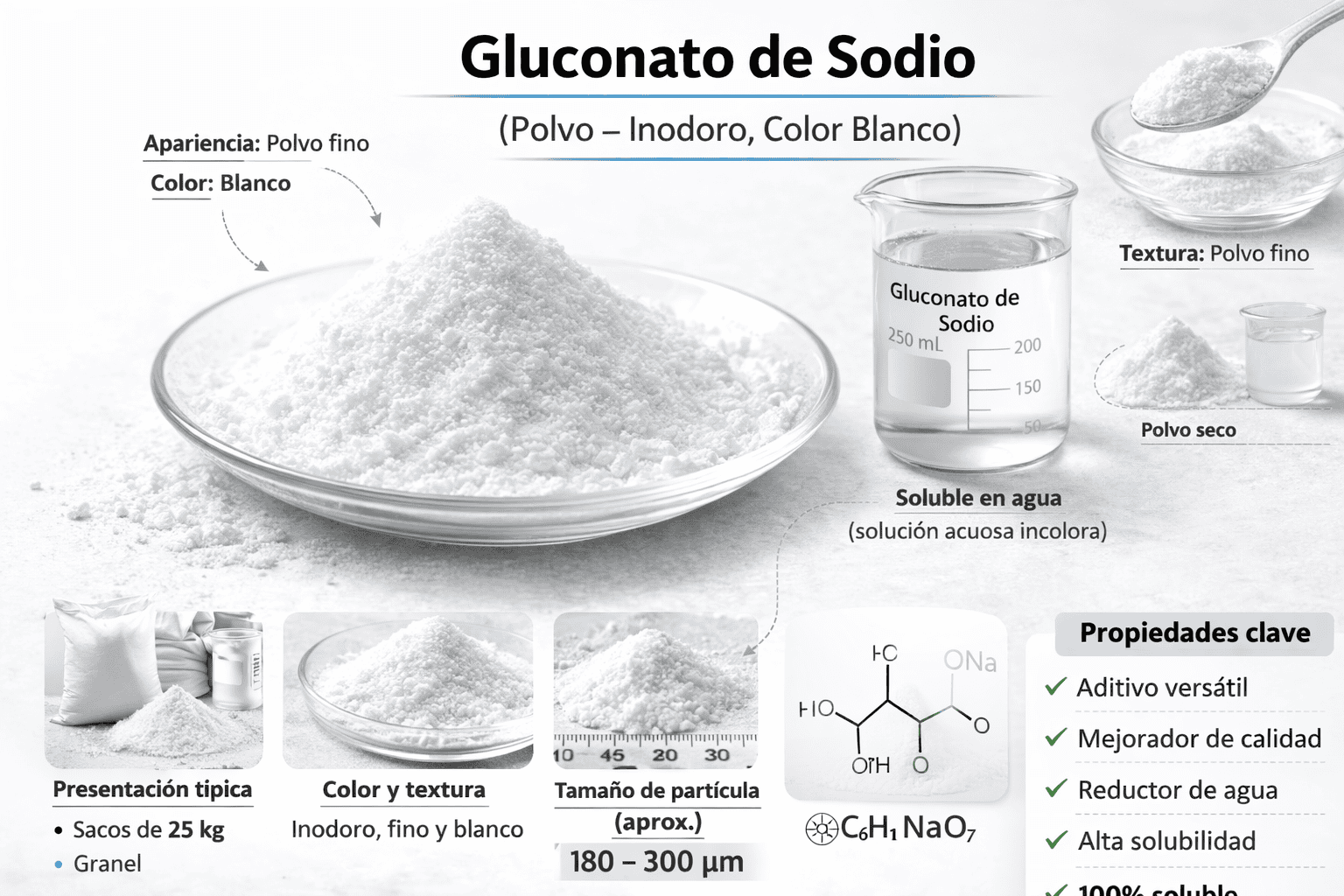 Gluconato de Sodio