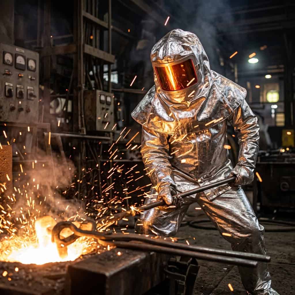 Traje Aluminizado para Altas Temperaturas