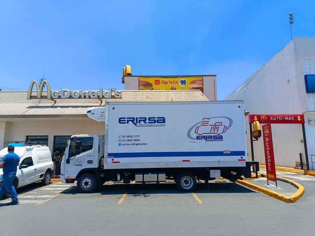 Renta de Camion Refrigerado