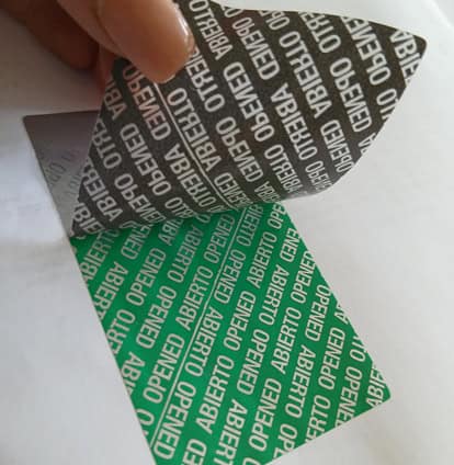 Etiquetas de Poliester