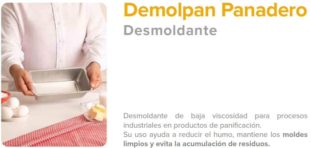 Desmoldante Alimenticio