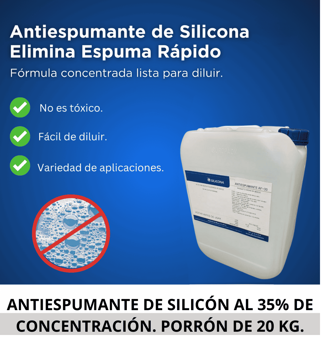 Antiespumantes de Silicona