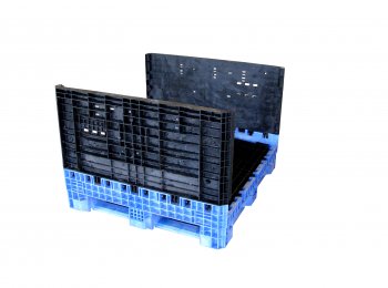 Contenedores colapsables de plastico - Diseños Suministros y Retornables