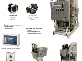 Compresor libre de aceite