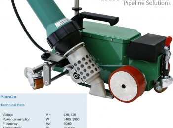 Equipos automáticos de cuña caliente para la soldarura de geomembranas