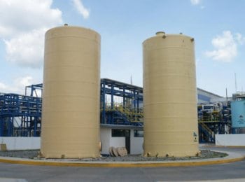 Tanques de plástico reforzado con fibra de vidrio