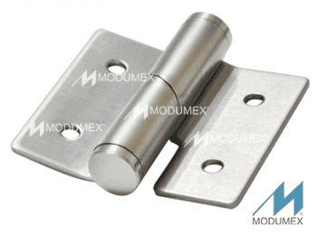 Bisagras de acero inoxidable - Modumex Mamparas Sanitarias Finas