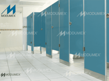 MAMPARAS PARA SANITARIOS PUBLICOS DE LAMINA GALVANIZADA BONDERIZADA