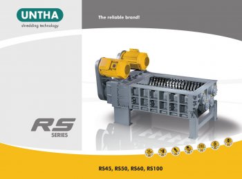 Trituradoras de chatarras livianas - Untha Shredding Technology