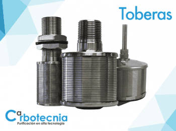 TOBERAS DE ACERO INOXIDABLE TIPO 316