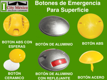 Botones de emergencia para superficie