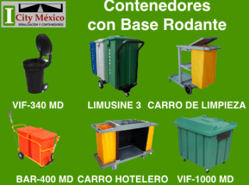 Contenedores con Base Rodante