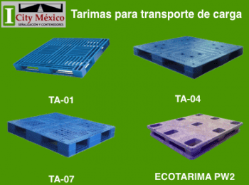 Tarimas para transporte de carga