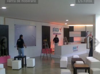 Renta de mobiliario para exposiciones - GM Creativa