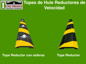 Topes de Hule Reductores de Velocidad