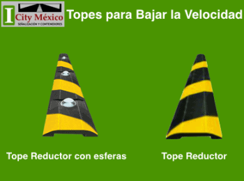 TOPES PARA BAJAR LA VELOCIDAD