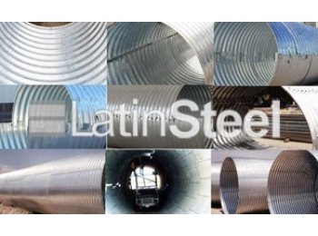 Alcantarilla metalica - Latin Steel