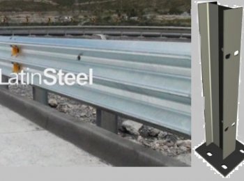 POSTES DE ACERO GALVANIZADO