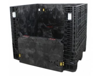 Contenedores de plastico usados