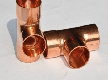 TEES DE COBRE
