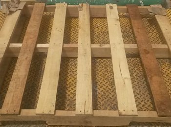 tarima de madera reciclada