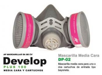 Mascara anti-gas tipo industrial - AP Mascarillas