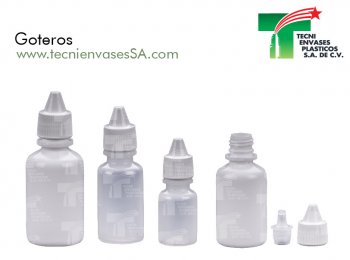 GOTEROS DE PLASTICO