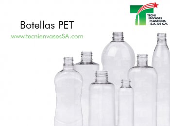 Aplicaciones del envase de PET naturista