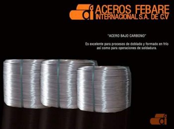 Aceros - Aceros Febare Internacional