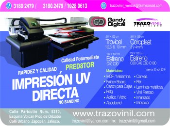 Impresion - Trazovinil Publicidad