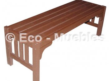 Bancas de plastico - Eco-Muebles Muebles de Plástico