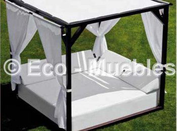 Camas de playa - Eco-Muebles Muebles de Plástico