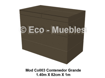 Contenedor de basura grande