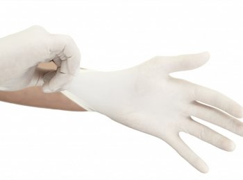  Guantes de latex (usos: envasadoras, empacadoras, laboratorios, etc.)