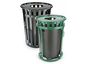 Botes metalicos para basura  - Manufacturas Metálicas Alme