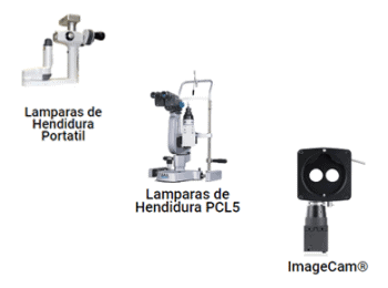 LAMPARAS DE HENDIDURA