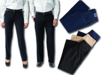 Materiales del pantalón de mezclilla