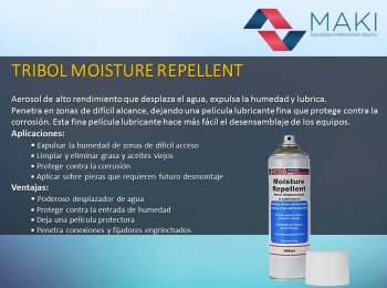 LUBRICANTES EN AEROSOL PARA REMOCION DE PIEZAS METALICAS