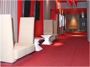 Alfombra en rollo de fácil instalación